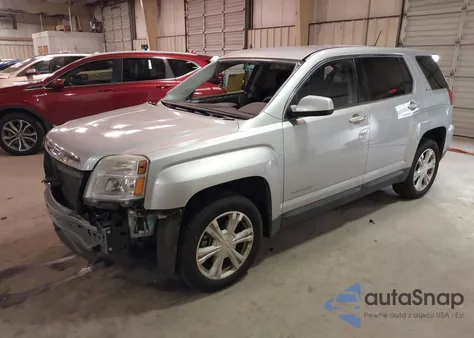 2017 GMC Terrain Sle из США, поврежденный, VIN 2GKALMEK7H6345949